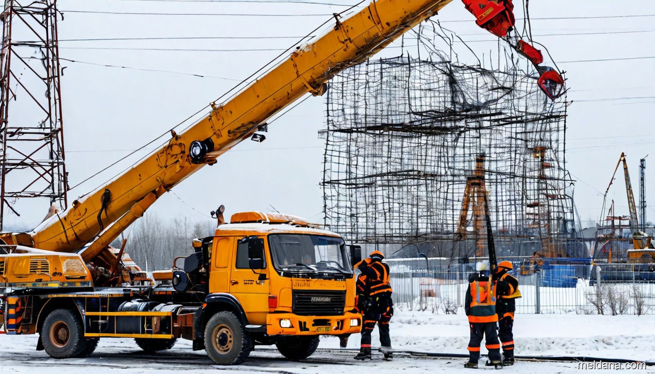 Монтаж антидроновой сетки и ЗОК под ключ в Салехарде